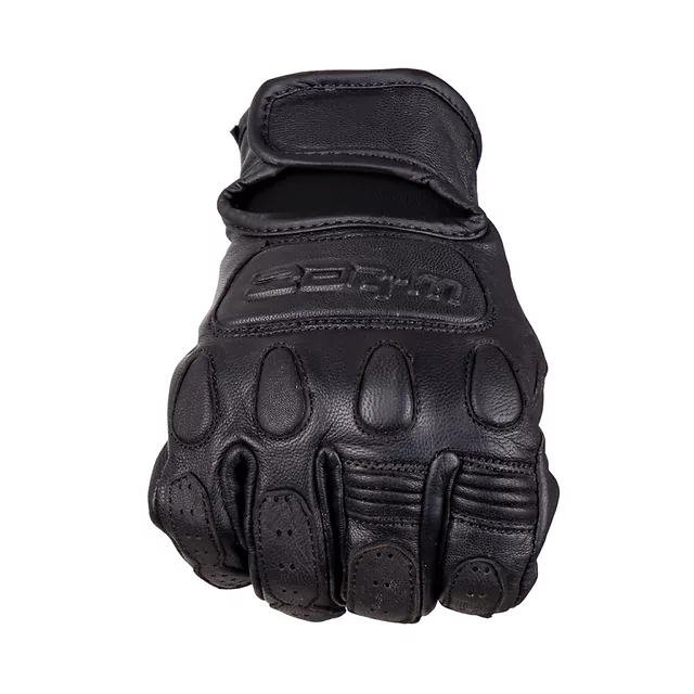 Kožené moto rukavice W-TEC Cherton II - 2.jakost - černá