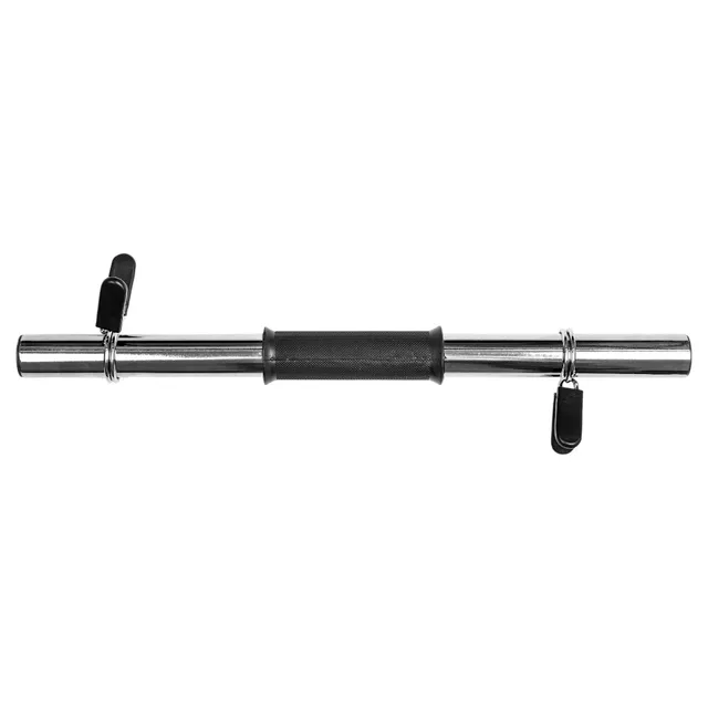 Dutá hřídel na jednoruční činku inSPORTline Onepump 45cm/30mm • s objímkami, bez závitu