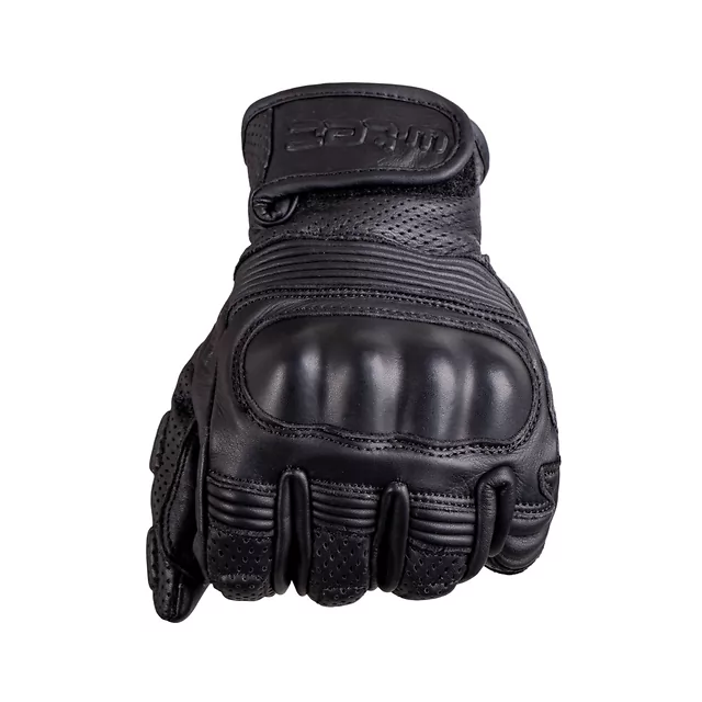 Kožené moto rukavice W-TEC Clascado - černá