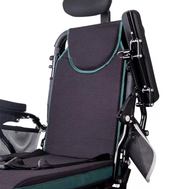 Elektrický invalidní vozík inSPORTline Hawkie Evo II s polohovatelným opěradlem • 700W • 30,55kg • do 130kg • až 24km dojezd