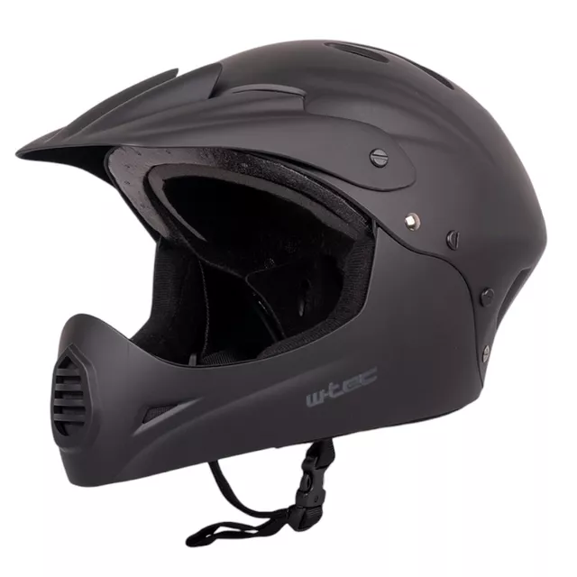 Downhill přilba W-TEC Campanero Matt Black