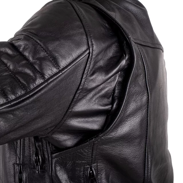 Kožená moto bunda W-TEC Murayo - černá