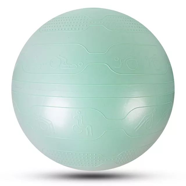 Gymnastický míč inSPORTline Stretch Ball 75 cm - černá - mint