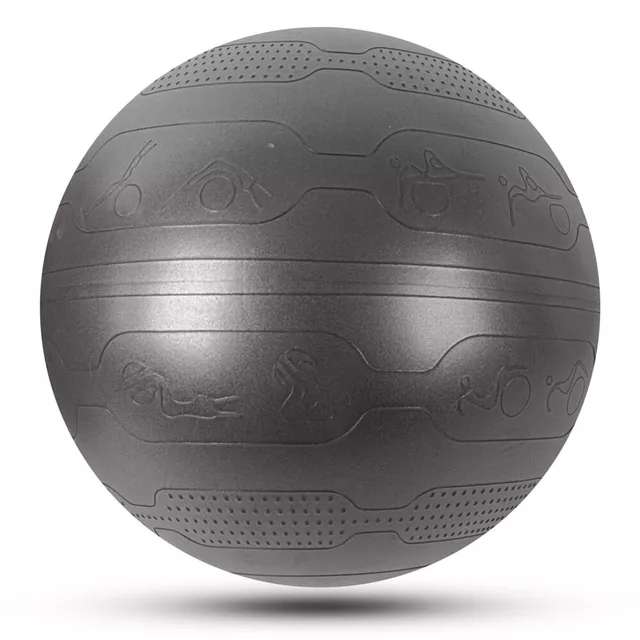 Gymnastický míč inSPORTline Stretch Ball 75 cm - černá - černá