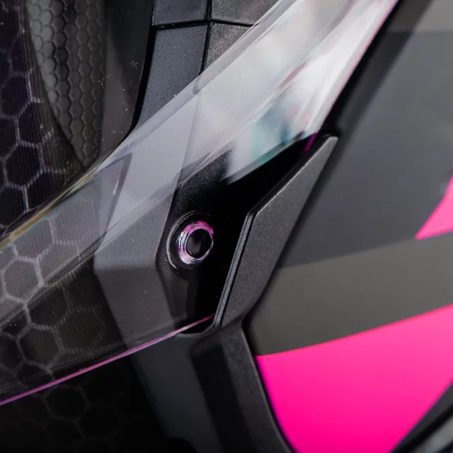 Moto přilba W-TEC Voltik Shockrose - růžová