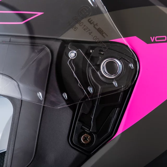 Moto přilba W-TEC Voltik Shockrose - růžová