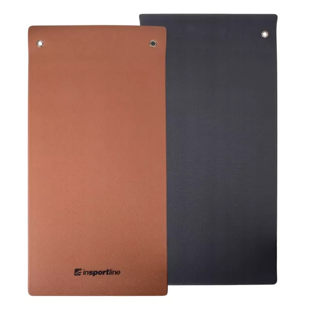 Podložka na cvičení inSPORTline Aero Advance 120x60x0,9 cm - mocha mousse-šedá