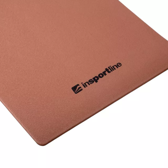 Podložka na cvičení inSPORTline Aero Advance 120x60x0,9 cm - mocha mousse-šedá