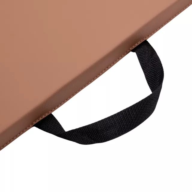Skládací gymnastická žíněnka inSPORTline Trifold 195x90x5 cm - černá