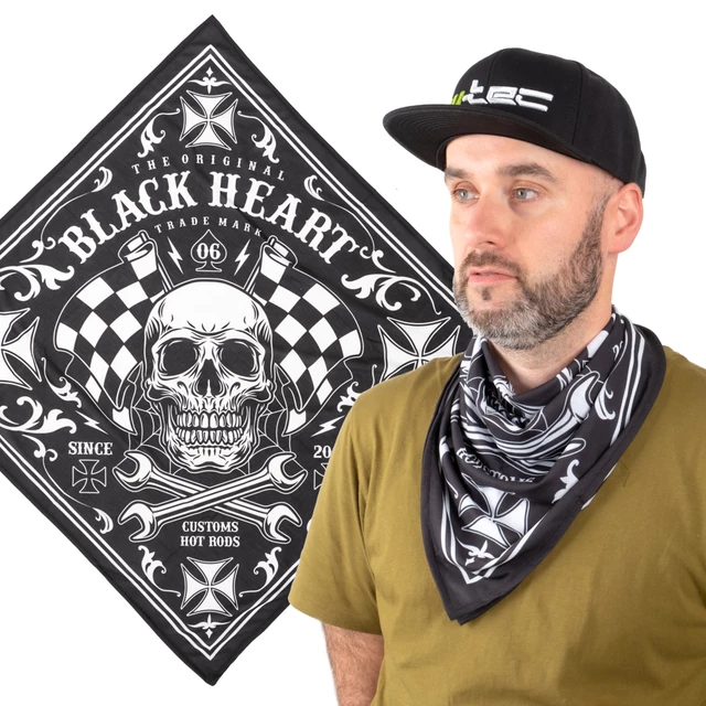 Šátek W-TEC Black Heart Bandest - Starter - Starter