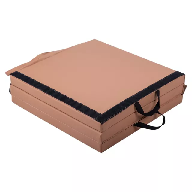 Skládací gymnastická žíněnka inSPORTline Trifold 180x60x5 cm - černá