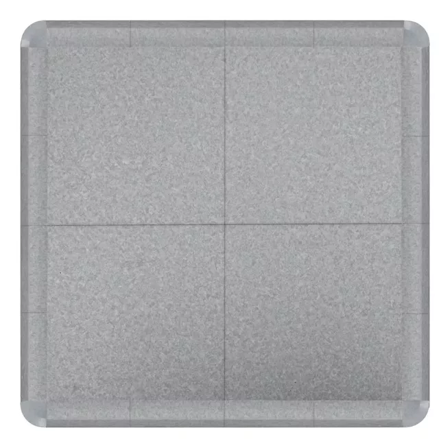 Zátěžová podložka inSPORTline Luxteko Waffle 100x100x2 cm - dřevo