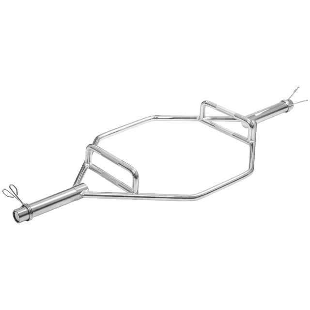 Hex olympijská hřídel inSPORTline Hexlif 140cm/50mm • 21,8kg • do 200kg • s objímkami