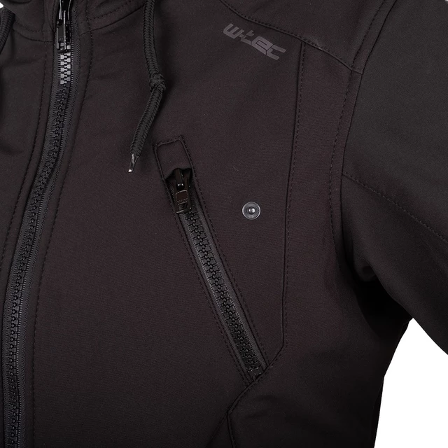Dámská softshellová moto bunda W-TEC Dyte - černá