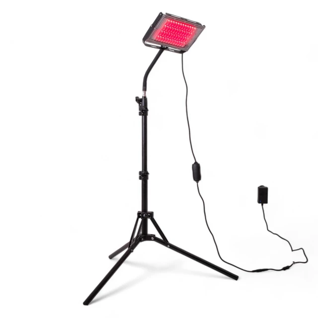 Infračervená LED lampa se stojanem inSPORTline Elbasan - 96 LED