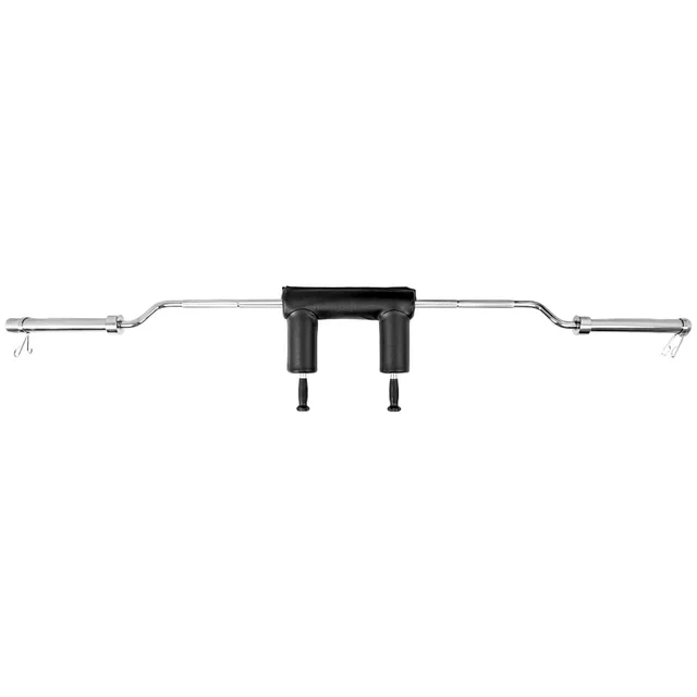 Olympijská hřídel na dřepy inSPORTline Squabar 239,3cm/50mm • 25,5kg • do 317kg • s objímkami