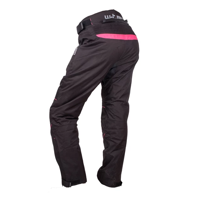 Dámské moto kalhoty W-TEC Durmanes Lady - rozbaleno - černo-růžová