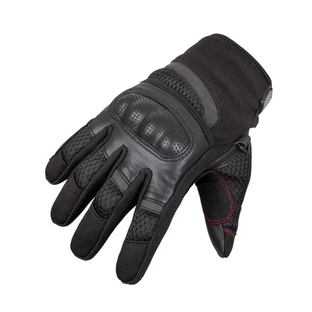 Moto rukavice BOS Oxford - černá