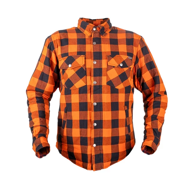 Moto košile BOS Lumberjack - Dark Camo - Orange