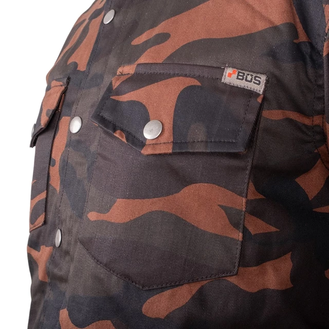 Moto košile BOS Lumberjack - Impact Red