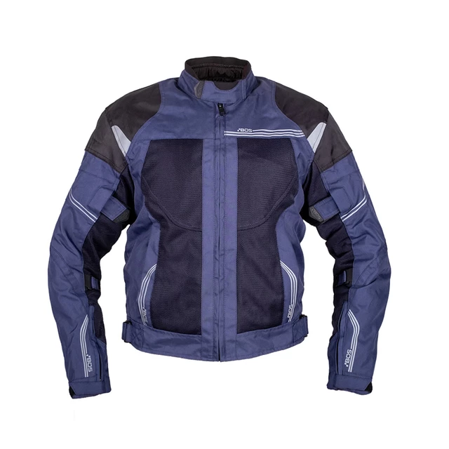 Letní pánská moto bunda BOS Hobart - Blue