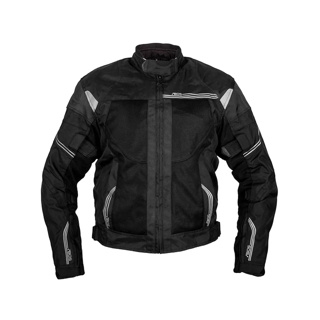 Letní pánská moto bunda BOS Hobart - Black