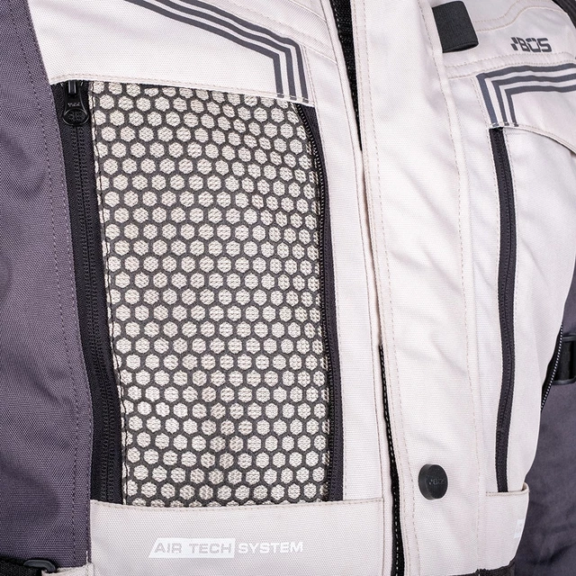 Pánská touringová moto bunda BOS Maximum - Gray