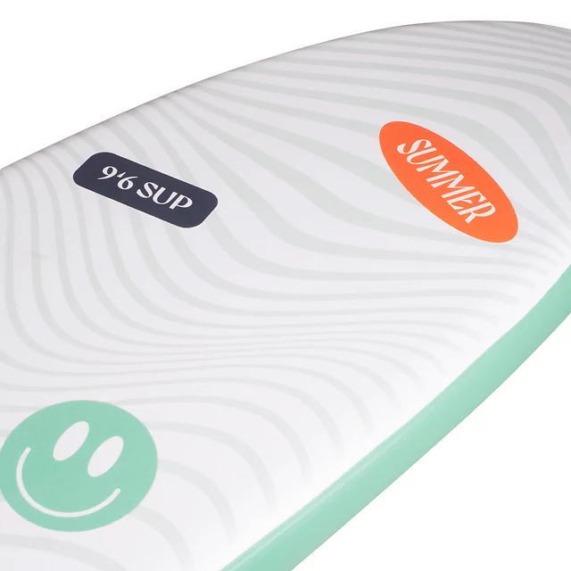 Paddleboard s příslušenstvím inSPORTline Wavelet 9'6" • 260l • do 80kg - zelená