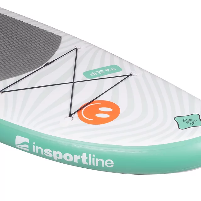 Paddleboard s příslušenstvím inSPORTline Wavelet 9'6" • 260l • do 80kg - zelená