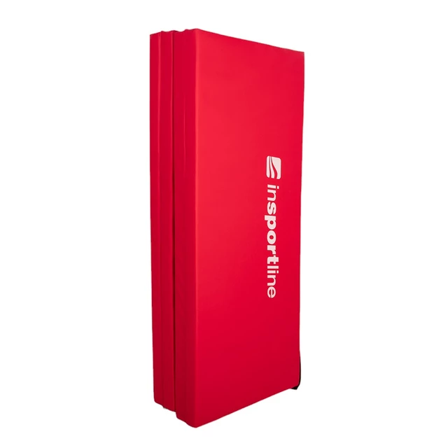 Skládací gymnastická žíněnka inSPORTline Kvadfold 200x120x5 cm - hnědá
