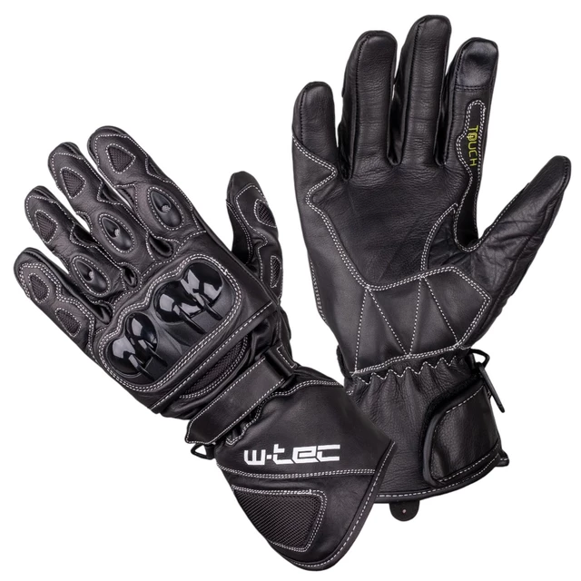 Motocyklové rukavice W-TEC Supreme - černá