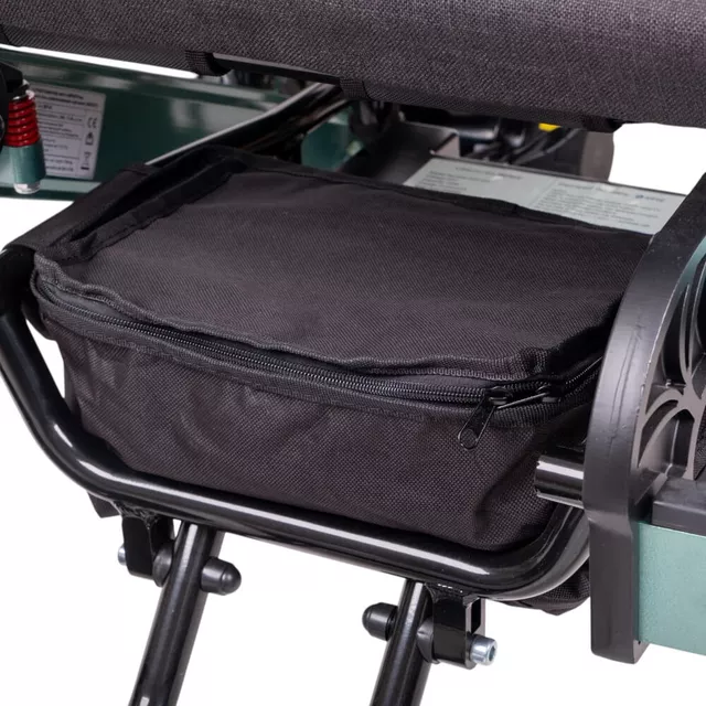 Elektrický invalidní vozík inSPORTline Hawkie Evo II s polohovatelným opěradlem • 700W • 30,55kg • do 130kg • až 24km dojezd