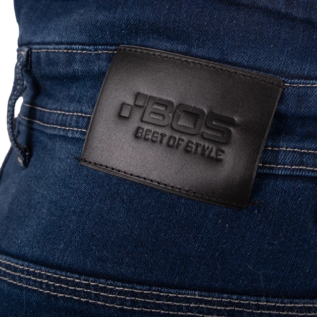 Pánské moto jeansy BOS Micas - Gray