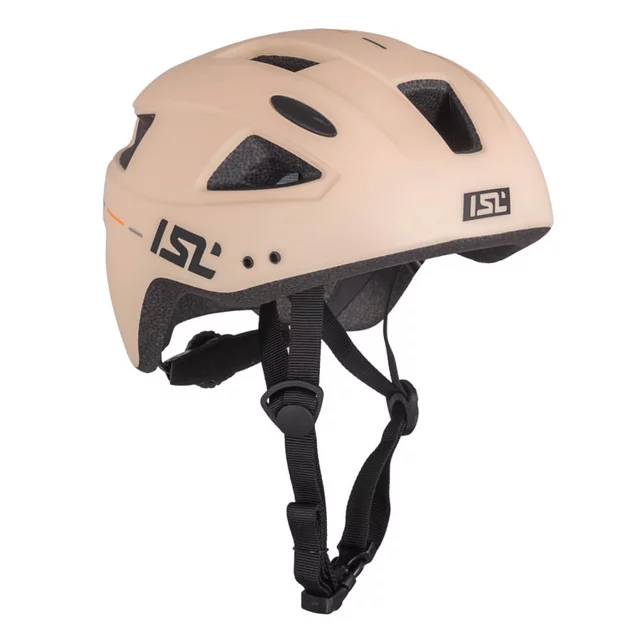 Dětská cyklo přilba s LED světlem ISL Lumiro - Blush Pink