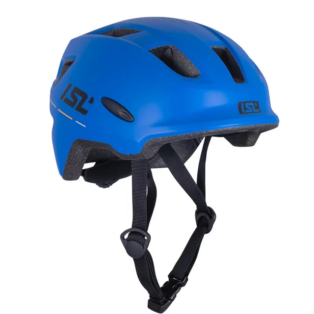 Dětská cyklo přilba s LED světlem ISL Lumitto - Blush Pink - Racer Blue