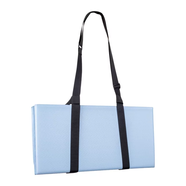 Skládací podložka na cvičení inSPORTline Lantemi 145x61x1 cm - růžová