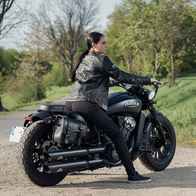 Dámské moto legíny W-TEC Noposum s aramidem