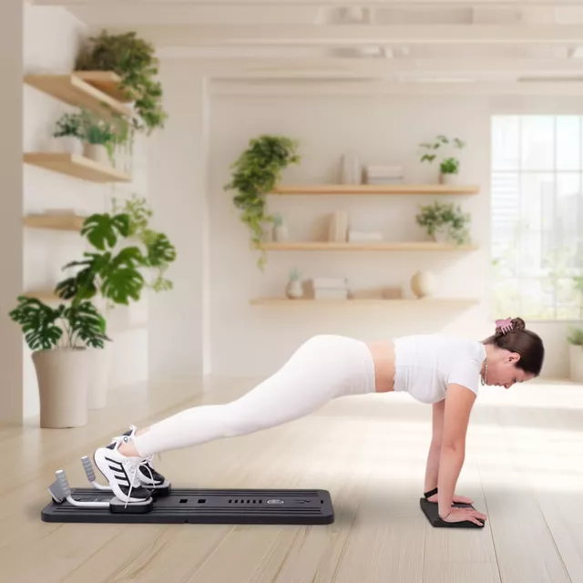 Pilates reformer inSPORTline Trancer Basic - fialová