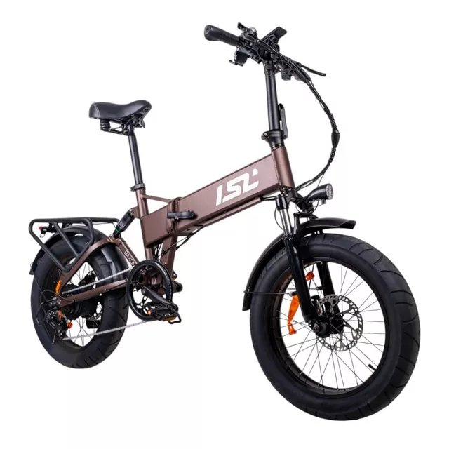 Skládací elektro fat bike inSPORTline ISL Baxom 840Wh 20" • dojezd až 100 km • 170-205 cm