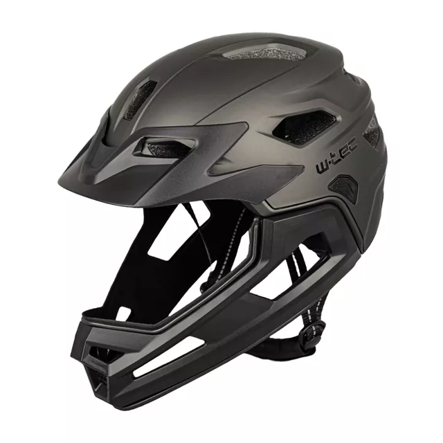 Junior downhill přilba W-TEC Estreito - Magic Matt Black