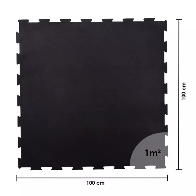 Zátěžová podložka inSPORTline Puzleto 100x100x1,5 cm