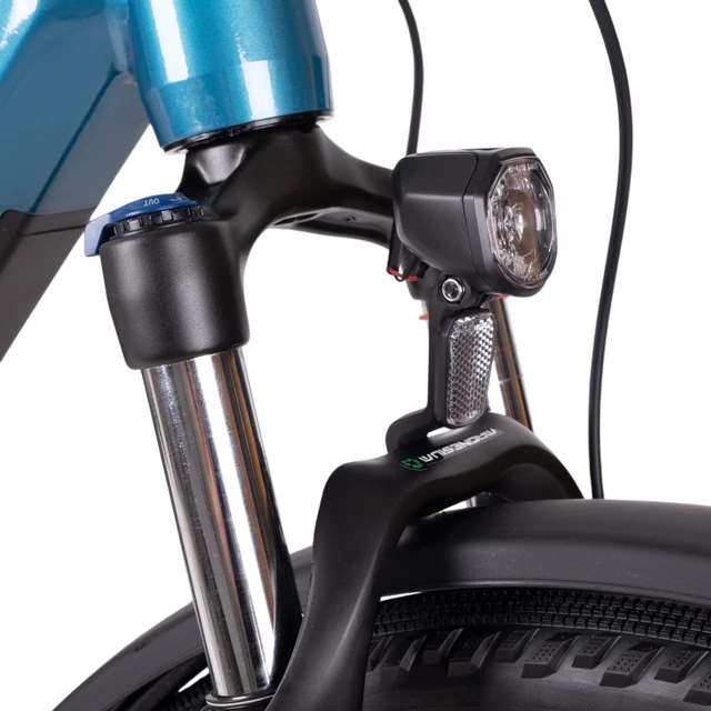 Trekingové elektrokolo Levit Atlas Vinka Overstep 630 29" - 2.jakost - Petrol Pearl