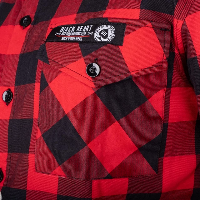 Košile W-TEC Black Heart Respector - šedá