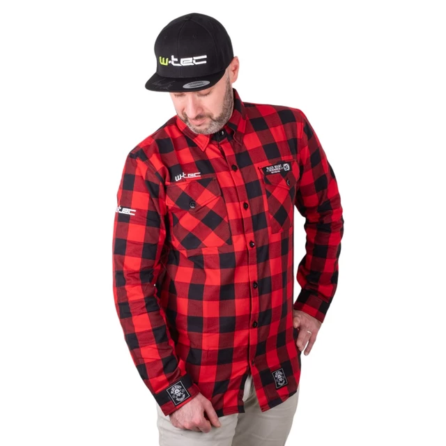 Košile W-TEC Black Heart Respector - šedá