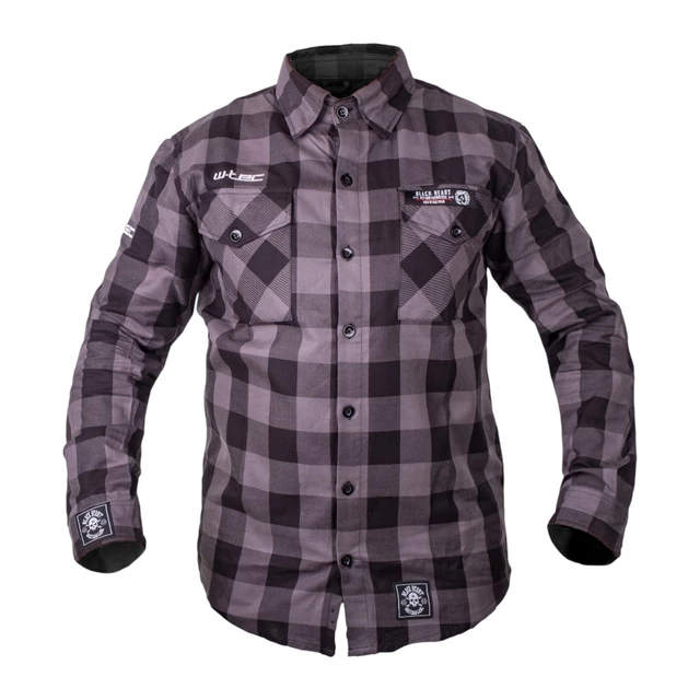 Košile W-TEC Black Heart Respector - šedá - šedá