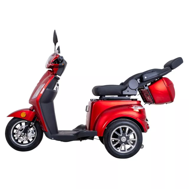 Elektrický tříkolový vozík inSPORTline Zorica Deluxe s elektromagnetickou brzdou • 25km/h • až 45 km dojezd • bez řidičáku