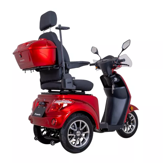 Elektrický tříkolový vozík inSPORTline Zorica Deluxe s elektromagnetickou brzdou • 25km/h • až 45 km dojezd • bez řidičáku