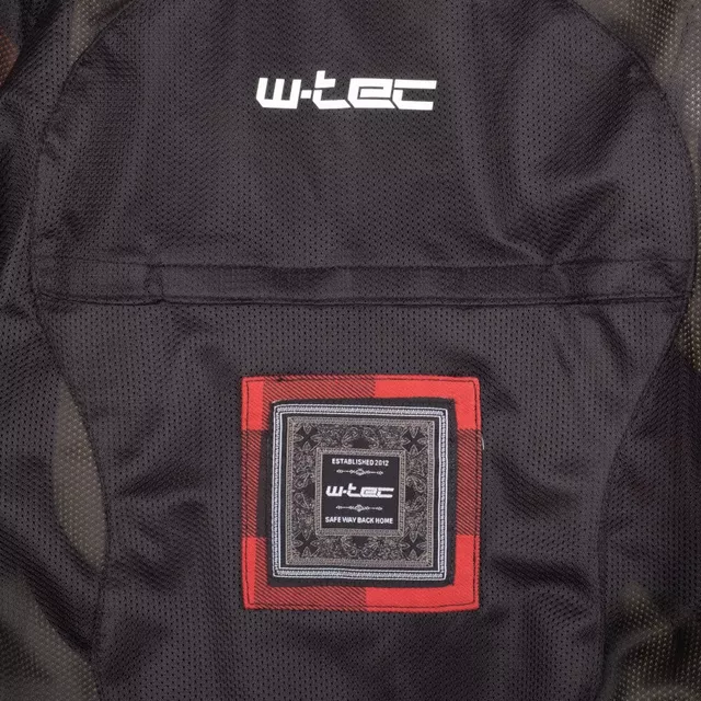 Moto košile W-TEC Black Heart Rattlesneak - zeleno-černá kostkovaná