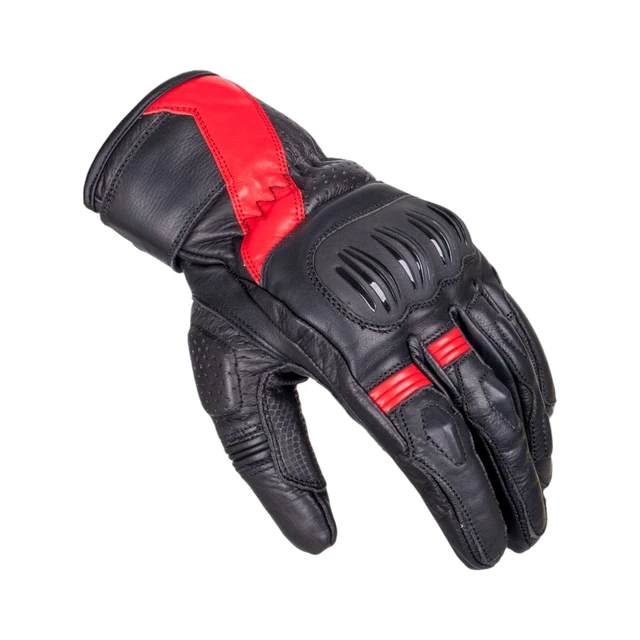 Moto rukavice W-TEC Bowia - černo-červená