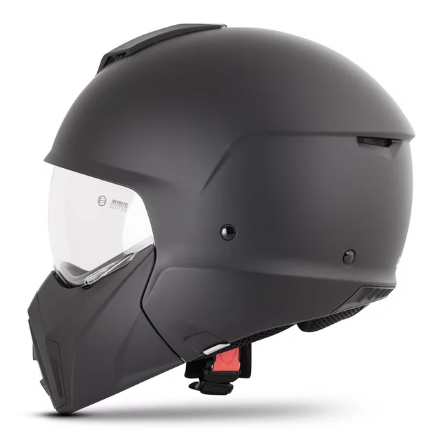 Modulární přilba W-TEC Satalone - Black Matt